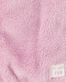 Casaco bebê de sherpa com zíper rosa | Carter's