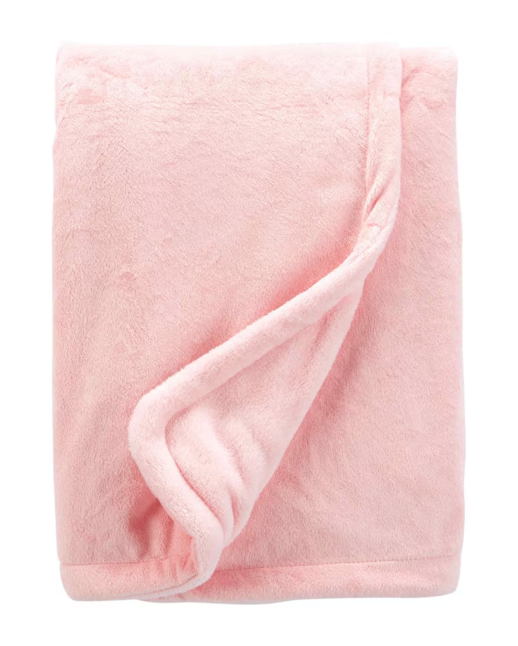 Cobertor Bebê Coelhinho Rosa Claro