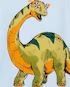 Camiseta infantil manga curta de dinossauro branca |